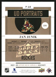 2021-2022 - Jan Jenik - Upper Deck Portraits - #P64
