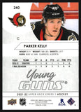 2021-2022 - Parker Kelly YG RC - Upper Deck - #240