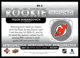 2021-2022 - Yegor Sharangovich  - Rookie Retrospective - #RR5