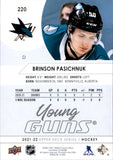 2021-2022 - Brinson Pasichnuk YG RC - Upper Deck - #220