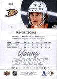 2021-2022 - Trevor Zegras - Upper Deck Young Guns - #232