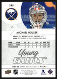 2021-22 - Michael Houser - Upper Deck - Young Guns - 245