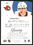 2021-22 Shane Pinto YG RC - Upper Deck - #246