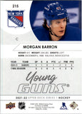 2021-22 - Upper Deck Series 1 - Morgan Barron - (Base) #215