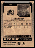 2021-22 - Alex Newhook RC - O-Pee-Chee - #536