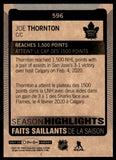 2021-2022 - Joe Thornton - O-Pee-Chee - #596