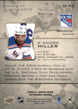 2020-2021 - K'Andre Miller - Upper Deck Ovation - #O-43