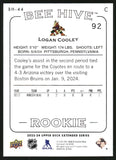2023-2024 - Logan Cooley - Upper Deck '03-04 Beehive - #BH44