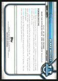 2021-22 - Blake Wesley - Bowman Chrome University Pink Refractors - #49