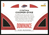 2022 - Cynthia Cooper-Dyke - Panini Prizm WNBA Dominance - #1