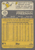 2022 - Freddie Freeman SP - Topps Heritage - #429