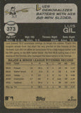2022 - Luis Gil RC - Topps Heritage - #373