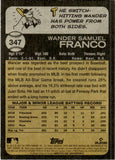 2022 - Wander Franco RC - Topps Heritage - #347