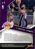 2020-2021 - LeBron James - Panini Prizm Dominance - #17