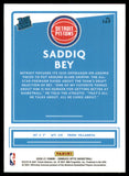 2020-21 - Saddiq Bey RR RC - Donruss Optic - #169