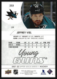 2021-2022 - Jeffrey Viel - Upper Deck Young Guns - #233