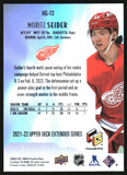 2021-22 - Moritz Seider - Upper Deck HoloGrFx Rookies Gold - #HG13
