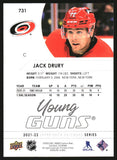 2021-2022 - Jack Drury YG RC - Upper Deck - #731