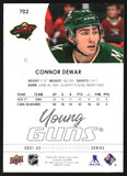 2021-2022 - Connor Dewar YG RC - Upper Deck - #702