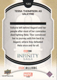 2022 Tessa Thompson as Valkyrie SP - Upper Deck Marvel Studios Allure - #120