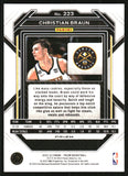 2022-23 Christian Braun - Panini Prizm Prizms Silver - #223