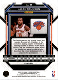 2022-23 Jalen Brunson - Panini Prizm Prizms Pink Ice - #11