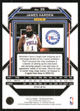 2022-23 James Harden - Panini Prizm Prizms Silver - #35