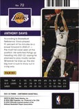 2021-22 Anthony Davis - Panini Contenders - #72
