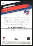2022 - Facundo Quignon RC - Topps Chrome MLS - #145