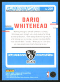 2023-24 - Dariq Whitehead RR RC - Donruss Optic - #230