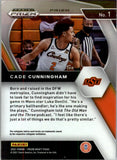 2021-22 - Cade Cunningham - Panini Prizm Draft Picks Prizms Orange Ice - #1