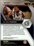 2021-22 - Allen Iverson - Panini Prizm Draft Picks Prizms Orange Ice - #85