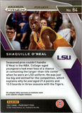2021-22 - Shaquille O'Neal - Panini Prizm Draft Picks Prizms Orange Ice - #84