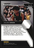 2021-22 - Jalen Green - Panini Prizm Draft Picks - #4