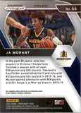2021-22 - Ja Morant - Panini Prizm Draft Picks Prizms Orange Ice - #64