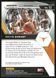 2021-22 - Kevin Durant - Panini Prizm Draft Picks Prizms Orange Ice - #52