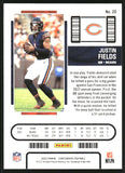2022 - Justin Fields - Panini Contenders - #20