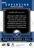 2023-24 - Devon Levi - Upper Deck Honor Roll - #HR58