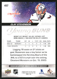 2023-24 - Clay Stevenson YG RC - Upper Deck - #457