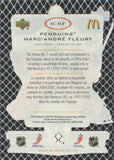 2007-08 - Marc-Andre Fleury - McDonald's Upper Deck In the Crease - #ICMF
