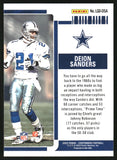 2022 - Deion Sanders - Panini Contenders Legendary Contenders Emerald - #15