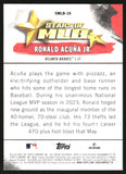 2025 - Ronald Acuna Jr. - Topps Stars of MLB - #SMLB16