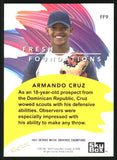 2022 - Armando Cruz - Skybox Metal Universe Champions Fresh Foundation - #FF9