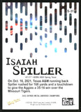2022 - Isaiah Spiller - Skybox Metal Universe Champions Skybox Premium - #S31