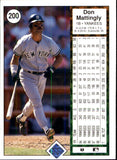 1989 - Don Mattingly - Upper Deck - #200
