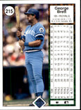 1989 - George Brett - Upper Deck - #215
