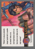 1995 Psylocke - Fleer Ultra X-Men All-Chromium Lethal Weapons Holo-Flash - #7