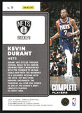 2022-2023 - Kevin Durant - Donruss Complete Players - #9