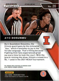 2021-22 - Ayo Dosunmu - Panini Prizm Draft Picks Prizms Orange Ice - #20