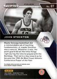 2021-22 - John Stockton - Panini Prizm Draft Picks Prizms Orange Ice - #87